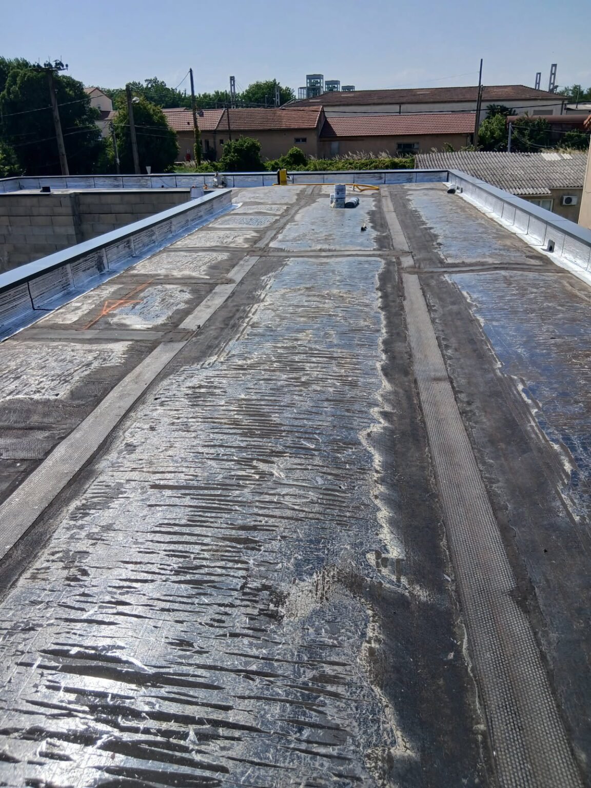 Préparation et reprise d’étanchéité sur toiture-terrasse